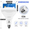 Energetic BR40 LED Light Bulbs,Indoor Flood Light,Dimmable,2700K Soft White,110W Equivalent,1600LM,E26