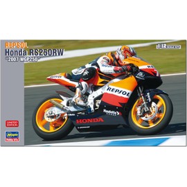 Hasegawa 1/12 Repsol Honda RS250RW 2007 WGP250 Plastic Model 21769 (Motorcycles)