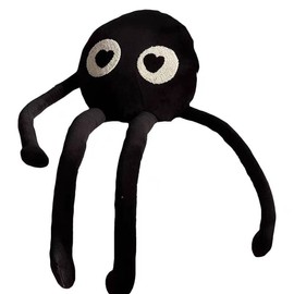 RRSDJJ Long Hand and Long Foot Monster Plush Doll Pillow， Kawaii Kids Plush Toy Pillows,Can Manipulate Various Funny Shapes Sleeping Hugging Pillow。 for Kids Girlfriend Gifts。 (black)