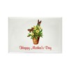 CafePress Happy Mother's Day (Planter) Rectangle Magnet (100 Rectangle Magnet
