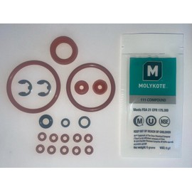 Jura Brew Group O-ring Seal Gasket Repair Kit For ENA, F7, F8, J, Z, GIGA