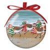 Cape Shore Sandpiper Design Hanging Ball Ornament High Gloss Resin