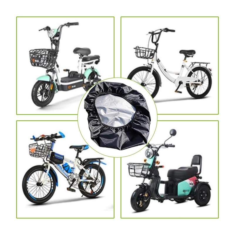 GYWHOOFT Bicycle Basket Cover, Waterproof, Sun Protection, For Commuting Bicycles,