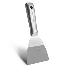 ROLLINGDOG 4 inch Putty Knife - Paint Scraper Drywall Knife with 420 Stainless Steel One Piece irror Polished Blade for Scraping Paint, Taping