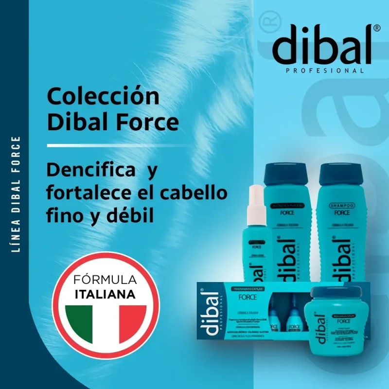 Shampoo Force Acido Hialuronico Para Cabello De Dibal 300 G
