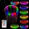LED Basketball Hoop Lights Remote Control Basketball Rim LED Light