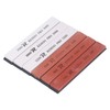 6pcs Whetstone White Corundum Multifunctional 80 400 800 1200 2000