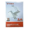 Total Supplier Cargador Vmex Para Celular V8 2.4 A