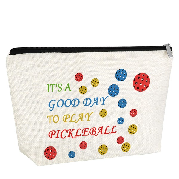 Pickleball Lover Gift Pickleball Makeup Bag Gift for Pickleball Mom