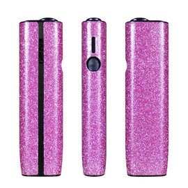 [GUANSTD] Universal Replacement Case for IQOS ILUMA ONE/IQOS ILUMA ONE PC + PU Leather Anti-Slip 360° Full Protection Shockproof Extra Fit Case Convenient to Carry, Pink, Artisan