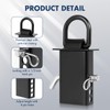 GCCSJ 6 Pack Stake Pocket D Ring, Heavy Duty Removable