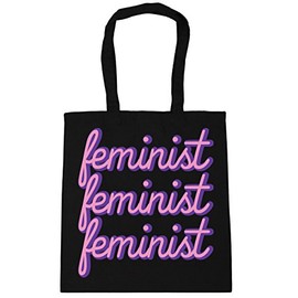 Hippowarehouse feminist feminist feminist Tote Shopping Gym Beach Bag 42cm x38cm, 10 litres