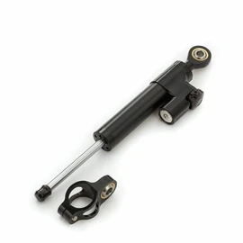 TDR Universal Fit Motorcycle CNC Steering Damper Stabilizer for Aluminium Linear GOLD 255mm High Precision Adjustable