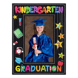 FLYAB Kindergarten Graduation Picture Frame 2024 Prek Kindergarten Preschool Graduation Photo Frame My First Graduation Picture Frame Congratulation Kindergarten Graduation Gift for Kids Girls Boys