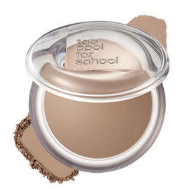 Too Cool for School Veiled Contour Pact 7.2g, 2 pieces, HAZEL / 투쿨포스쿨 베일드 컨투어 팩트 7.2g, 2개, HAZEL 헤이즐