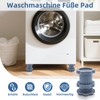 Vibration Damper Washing Machine, Pack of 8 Universal Raising Pads