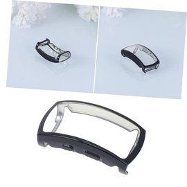 KOMBIUDA TPU Watch Case for Smartwatch Electroplated Anti-Fall Frame Scratch Full Cover Stylish Random Color Design Compatible Gear