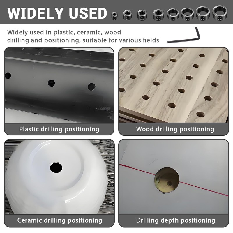 Set of 8 Depth Stop Rings Wefaly Depth Stop for