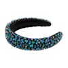 Florate Big Full Crystal Crown Headband for Women Elegant Stone