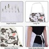 Dinosaur Aprons for Women Men with Pockets Dinosaur Gifts Dino