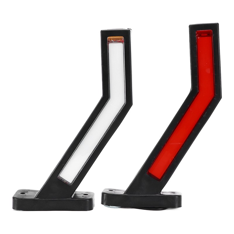 2pcs LED Side Marker Light IP67 Waterproof 12‑24V Indicator Lamp