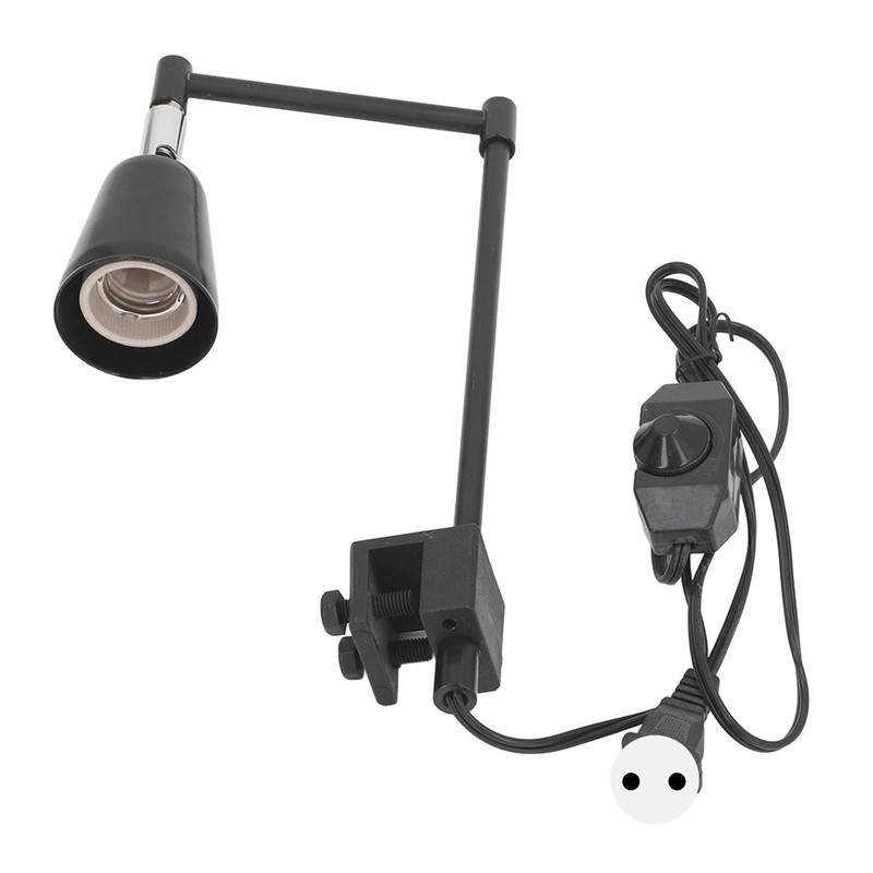Reptile Lamp Stand Adjustable Multi Angle Rotation Clip Reptile Heat