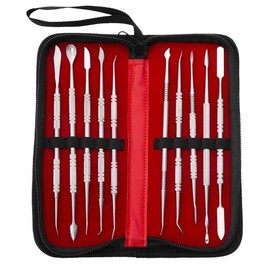 10-Piece Wax Carving Tool Set, Double-Ended Stainless Steel