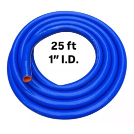 Pdc 25 ft 1" Silicone Hose Heater Hose SAE J20 Class A 1 Inch
