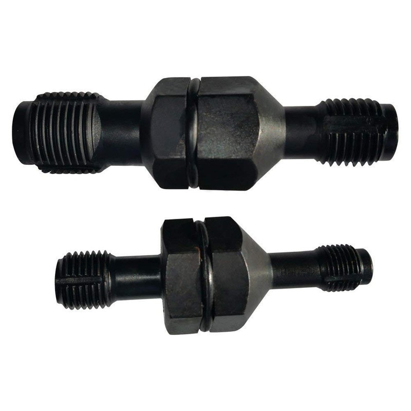 Alltooetools Spark Plug Thread Chaser Tool M10 x 1.0/M12 x