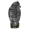 Solar Powered Owl Hunting Decoy Bird Scarer Deterrent Pest Control