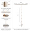 Jarquia 9 Ft Outdoors Dove Tree Mounting Pole,Dove Hunting Accessories