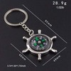 IKAAR Compass Outdoor Pocket Compass Mini Compass Keyring Waterproof Marching