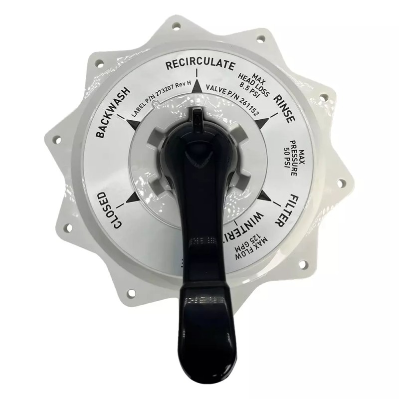 Top Valve For Pentair Hiflow 270067 2" Multiport Valve Top