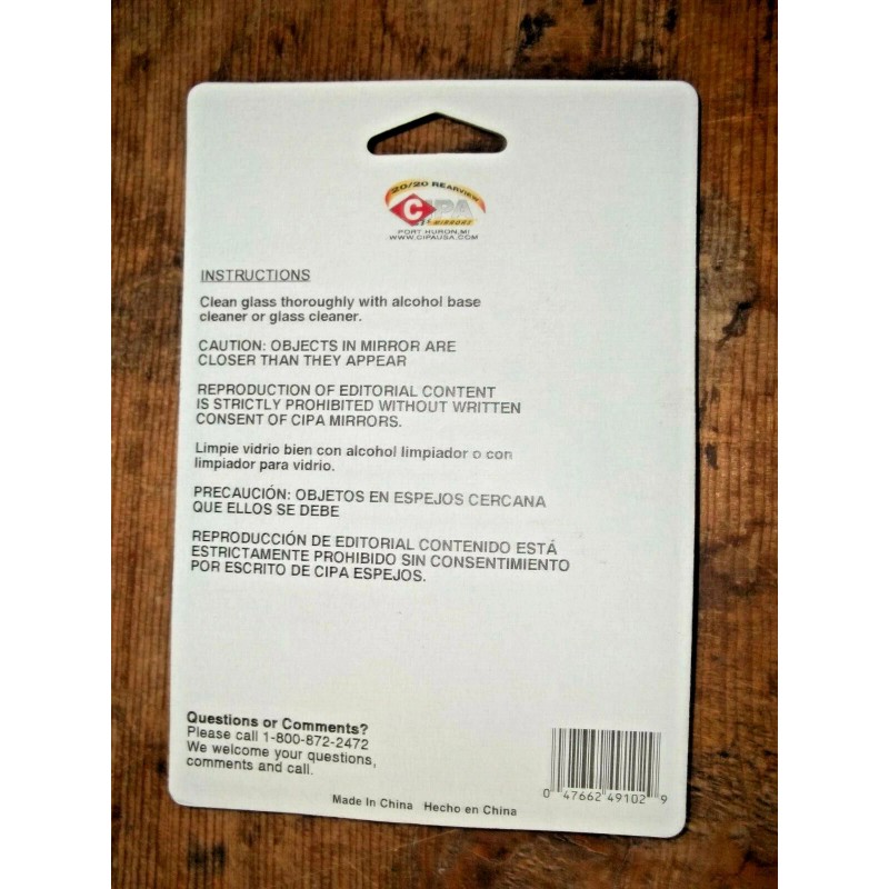 CIPA NEW CIPA Universal 2" HotSpots Round Stick-On Convex Blind