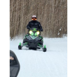 213 Parts Green Tint Headlight Covers 213 Parts For Arctic Cat, Ski-Doo, Polaris, Yamaha