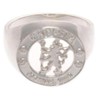 Chelsea F.C. Sterling Silver Ring Medium