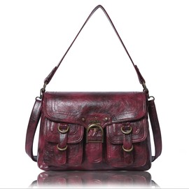 Angel Kiss Purses and Handbags for Women,Vegan Leather Hobo Purses Crossbody Hobo Bag Tote Satchel Handbags (Rose)