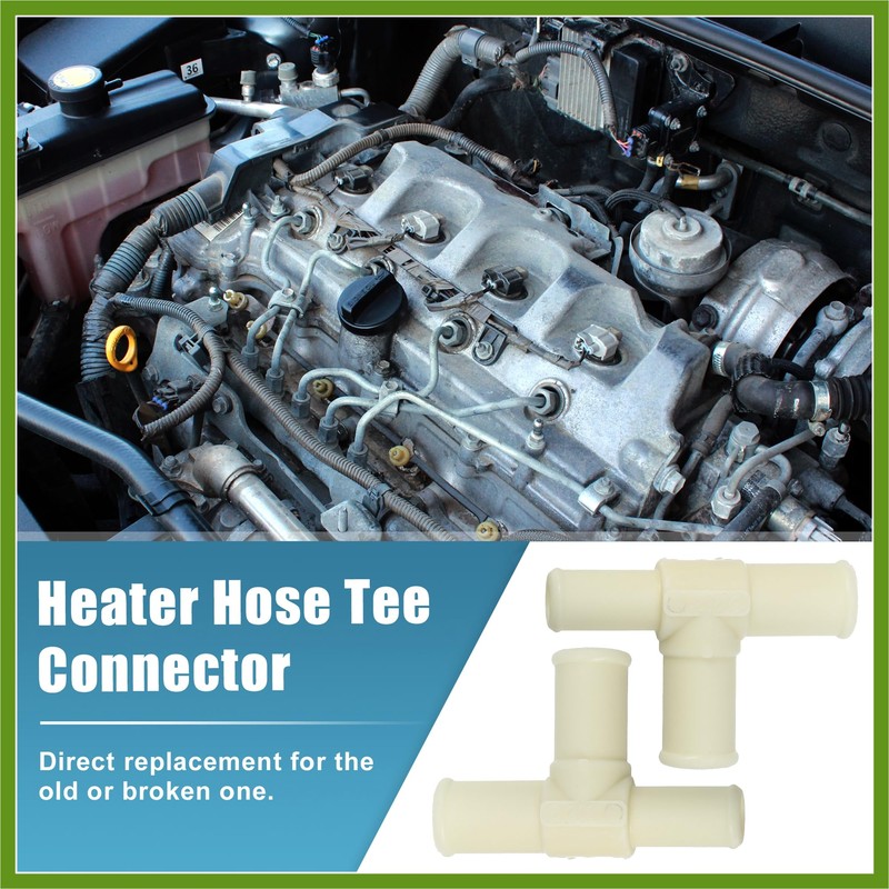HOPESPANNER 2Pcs Heater Water Pipe for Toyota RAV4 2006 2007