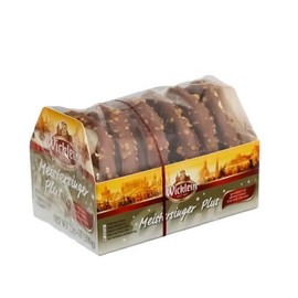 Meistersinger Plus Wicklein Almond Crunch Cookies - Premium German Bakery Collection - Rich Butter & Roasted Almonds - Family Pack - 2 x 200g (14.1 oz Total)