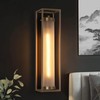 ZEVNI Sconces Wall Lighting, 1-Light Modern Wall Sconce, Black and