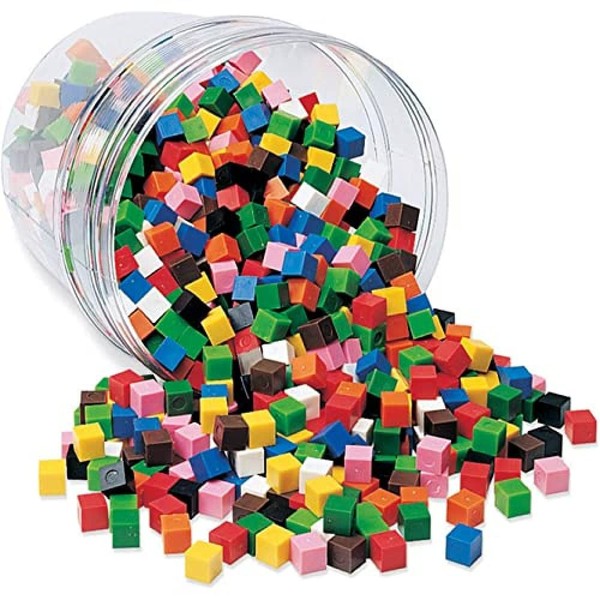 Learning Resources Centimeter Cubes, Set of 1000