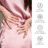 NAILOG Semi-hardened Gel Nail Stickers (34 Pieces), Long Lasting, Salon