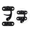 Begino 2Pack Antique Hook Hasp Latch Right Latch Hook Hasp