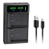 Kastar BLH-1 LTD2 USB Battery Charger Compatible with Olympus BLH-1,