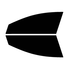 PreCut Front Door Window Tint Kit Compatible with Hyundai Sonata 2011-2015 Hybrid, 50% VLT