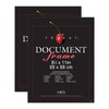 MCS Format Document Frame, Diploma and Certificate Frame, Black, 8.5