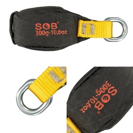 SOB Throwing Bag Throwing Bag Sling Bag Climbing Professional Throw Bag for Tree Climbing Tree Work Mountaineering (Black, 300 g)