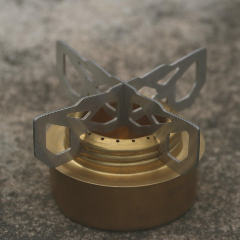 Ultralight Stainless Steel Camping Stove Cross Rack Bracket, Portable Pot