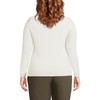 Lands' End Womens Cashmere Sweater Fresh Ivory Plus 1x