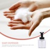 LIFKOME 5pcs Soap Pump Dispenser Bottles for Home Use Refillable